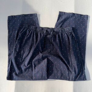 Tommy Hilfiger Navy Flag Print Pajama Pants Size XL